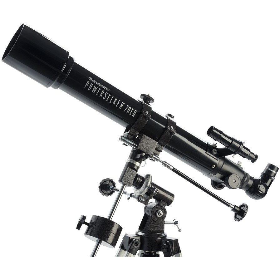 PowerSeeker 70EQ Telescope for Adults & Beginners - 70mm Aperture Astronomy Telescope with Tripod & Accessories - Perfect for Stargazing, Moon Observation & Outdoor Exploration