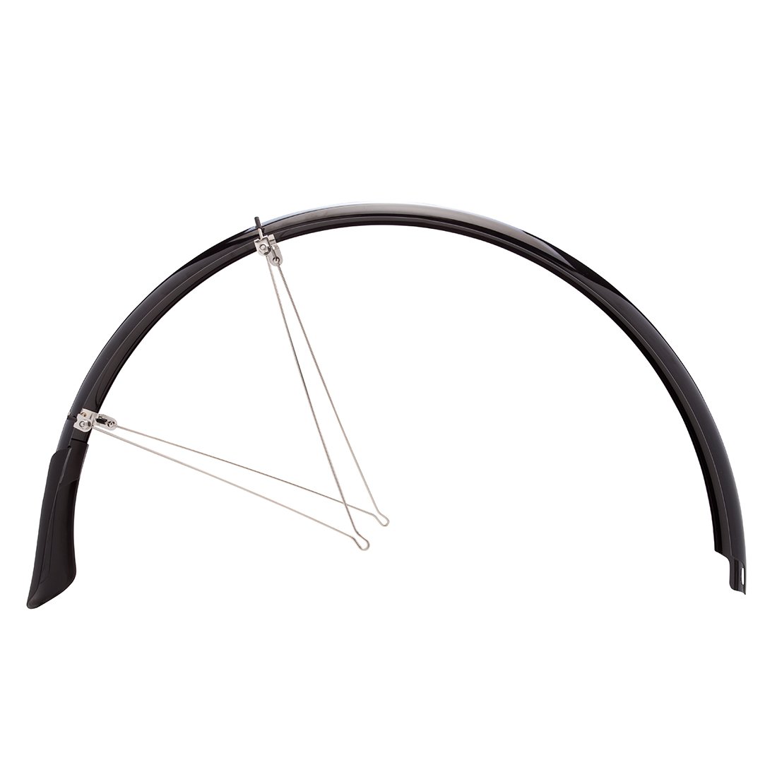 Planet Bike Cascadia 700c x 45mm Bike Fenders - Lightweight Durable Bicycle Mudguards for Road & Hybrid Bikes - Perfect for Commuting & Wet Weather Cycling