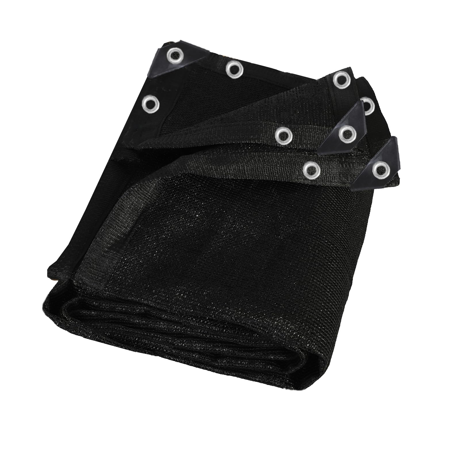 90% Black 20ft x 36ft Heavy Duty Shade Mesh Tarp - UV Resistant Shade Cloth with Reinforced Taped Edges & Grommets for Outdoor Plant Cover, Patio Shade, Greenhouse, Kennel, Barn Protection - Ideal for Sun Protection & Temperature Control