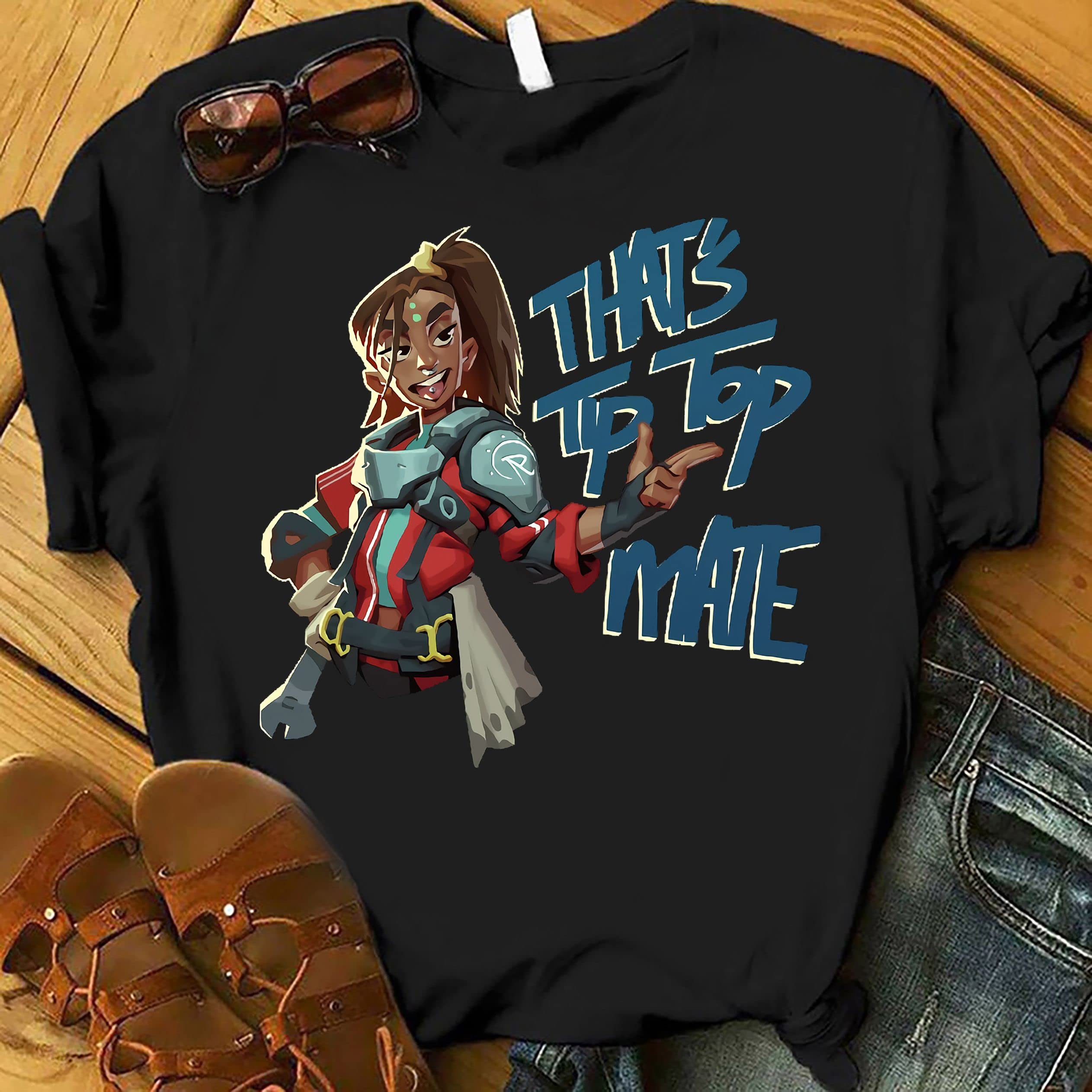 Holo Spray Rampart T-Shirt - Apex Legends Rampart Character Graphic Tee for Gamers | Perfect for Gaming, Cosplay, and Everyday Wear