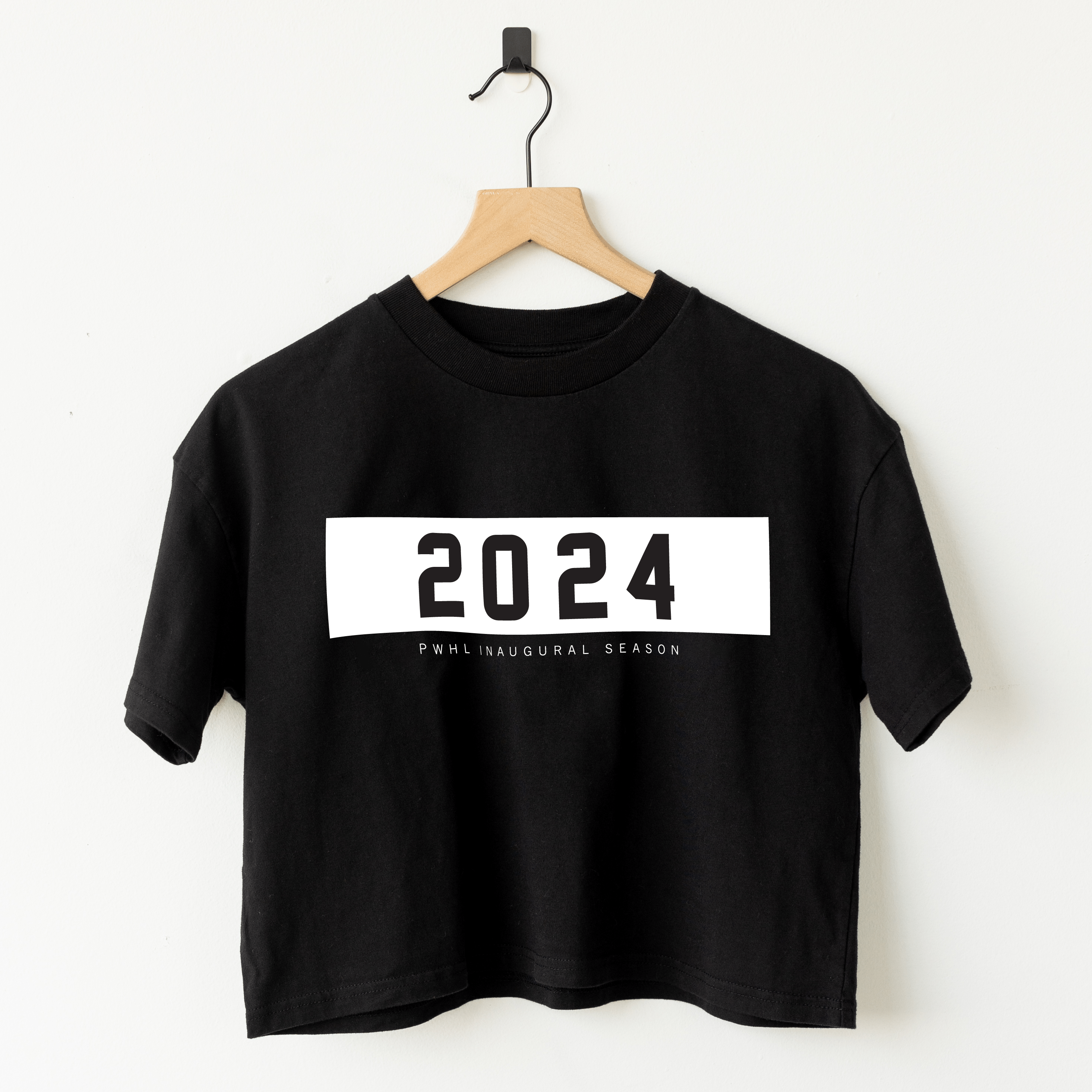 PWHL Boxy Crop T-Shirt for Women - Trendy Oversized Casual Tee - Perfect for Streetwear, Lounge & Everyday Outfits