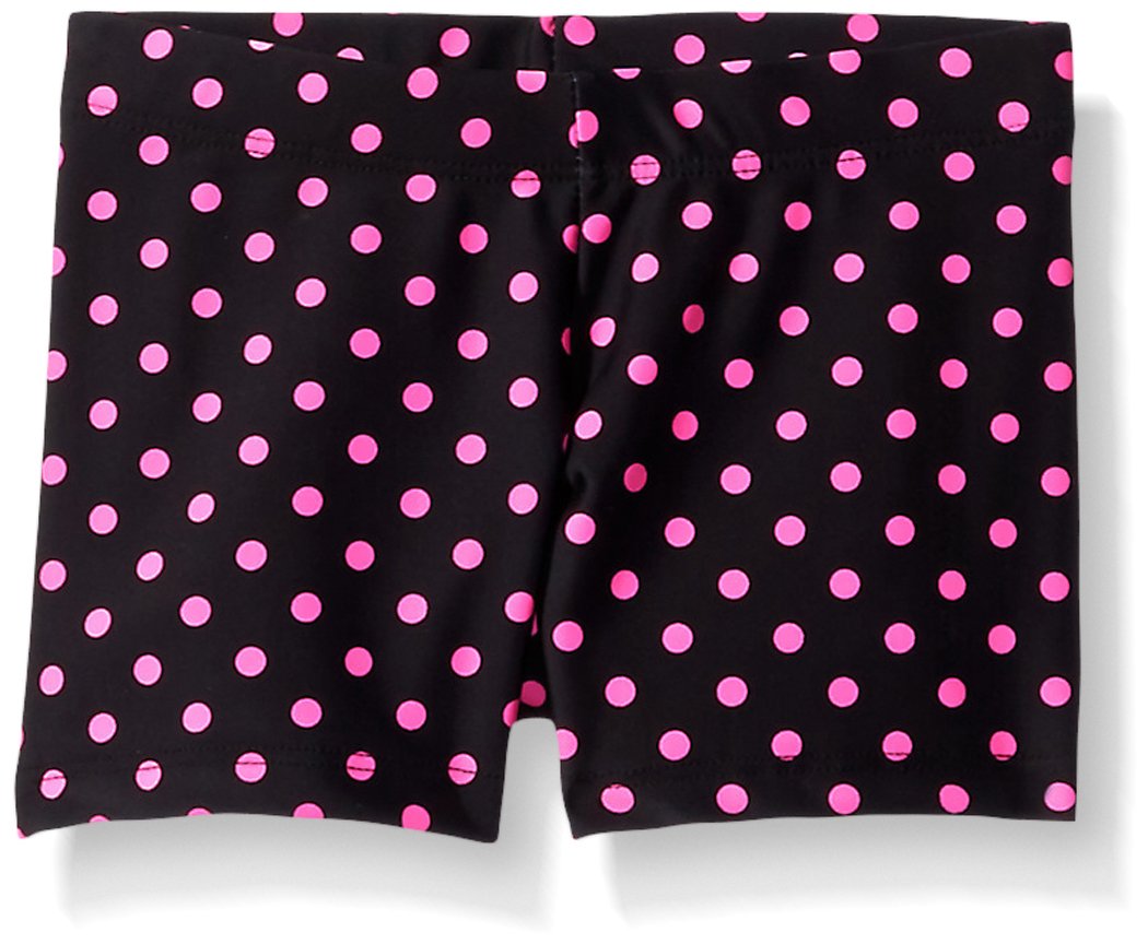 Gia Mia Girls' Animal Print Dance Shorts - Cute & Comfortable Ballet, Jazz, or Cheerleading Practice Shorts for Kids