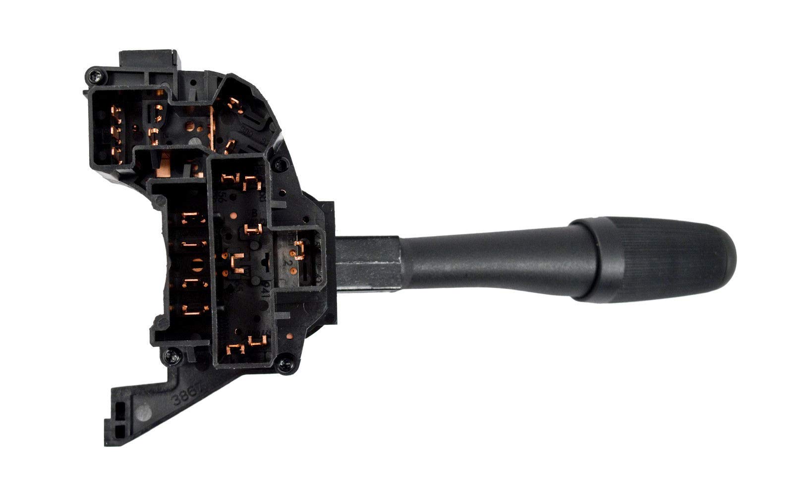 1987-1989 Ford Mustang Wiper Turn Signal Switch - Black Mechanical Hinge Lever Manual Replacement Part | Perfect for Classic Mustang Restoration & DIY Car Repairs