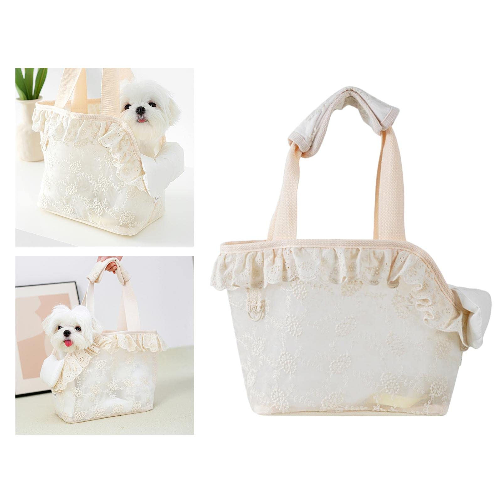 Enakshi Cat Carrier Bag for Small Dogs & Cats - Lightweight Pet Travel Shoulder Bag with Breathable Mesh - Perfect for Outdoor, Vet Visits & Airplane Travel | Pet Supplies | Dog Supplies | Carriers & Totes