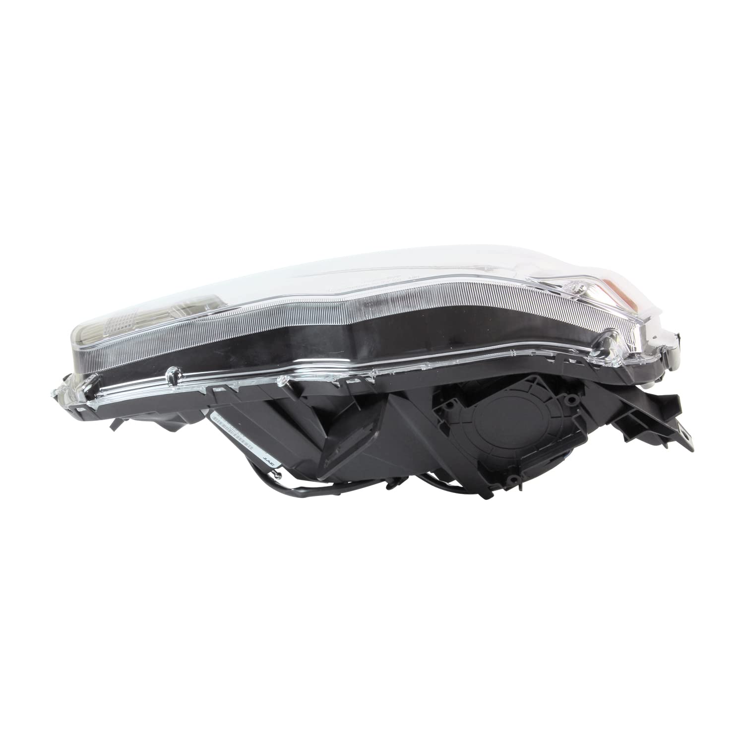 TYC Left Headlight Assembly Compatible with 2009-2015 Mitsubishi Lancer - Replacement for Damaged Headlights, Improved Night Visibility & Safety Driving