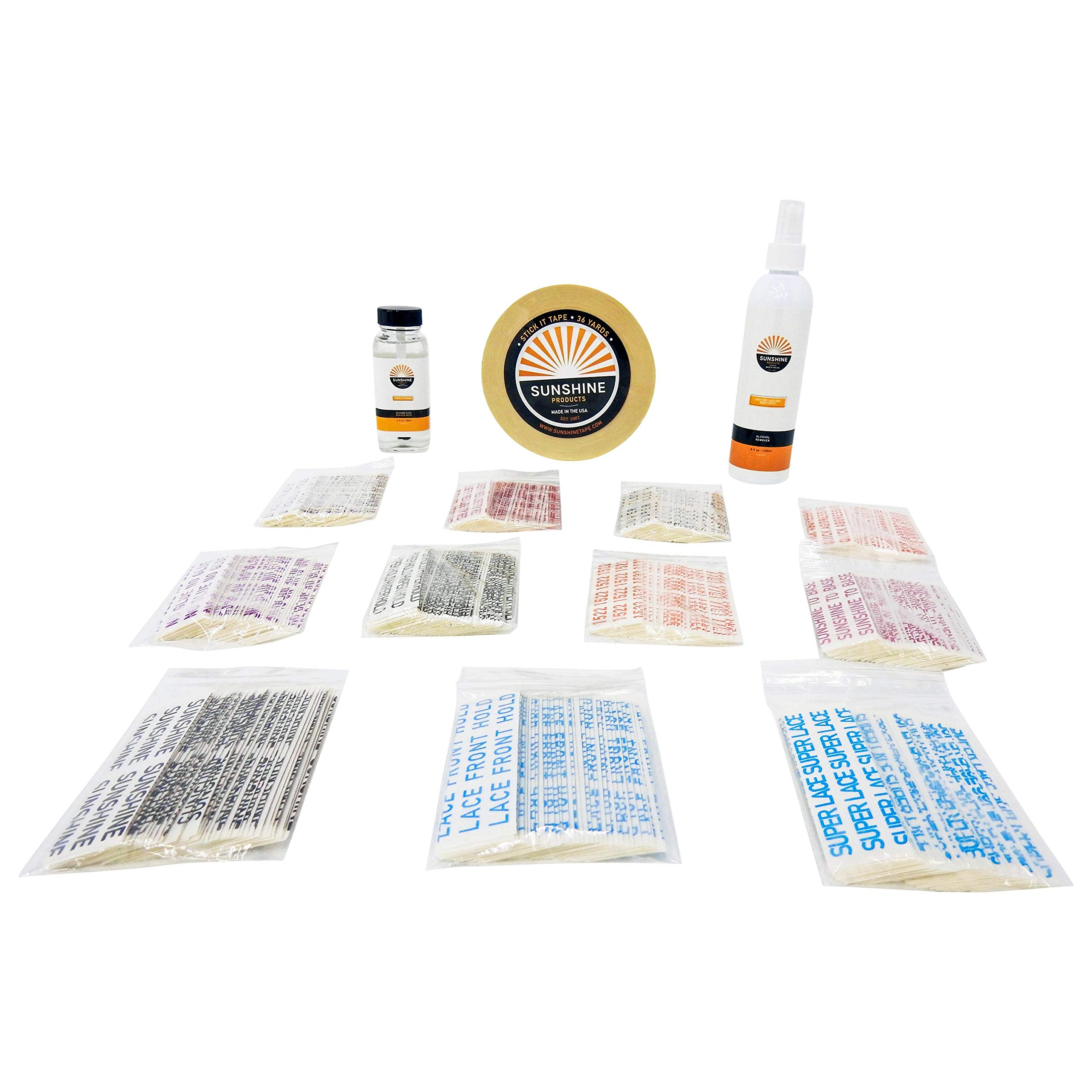 Sunshine Tape - Strongest Silicone Wig Glue for Maximum Hold | 4oz with Brush Applicator | Perfect for Cosplay, Daily Wear & Sensitive Scalp
