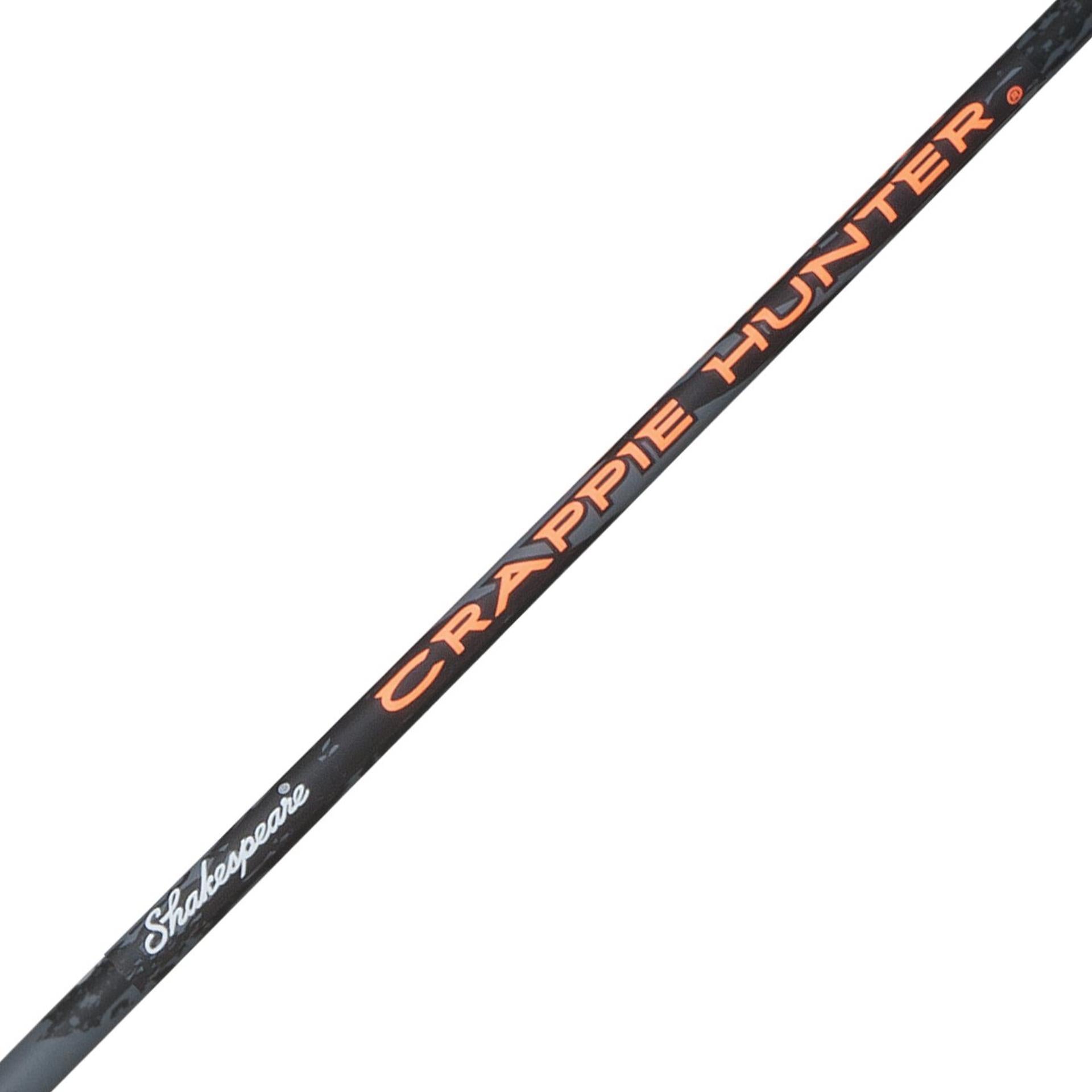 Best Crappie Hunter Spinning Rod for Freshwater Fishing - Lightweight Graphite Fishing Pole for Panfish & Bass - Perfect for Lake, River & Ice Fishing Adventures