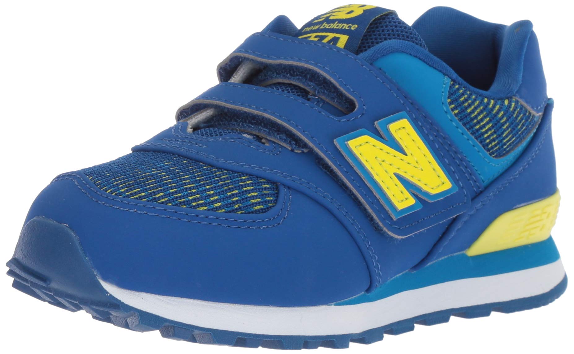 New Balance Kids 574 V1 Peanuts Hook & Loop Sneakers - Comfortable Casual Shoes for Boys & Girls - Perfect for School, Play & Everyday Wear