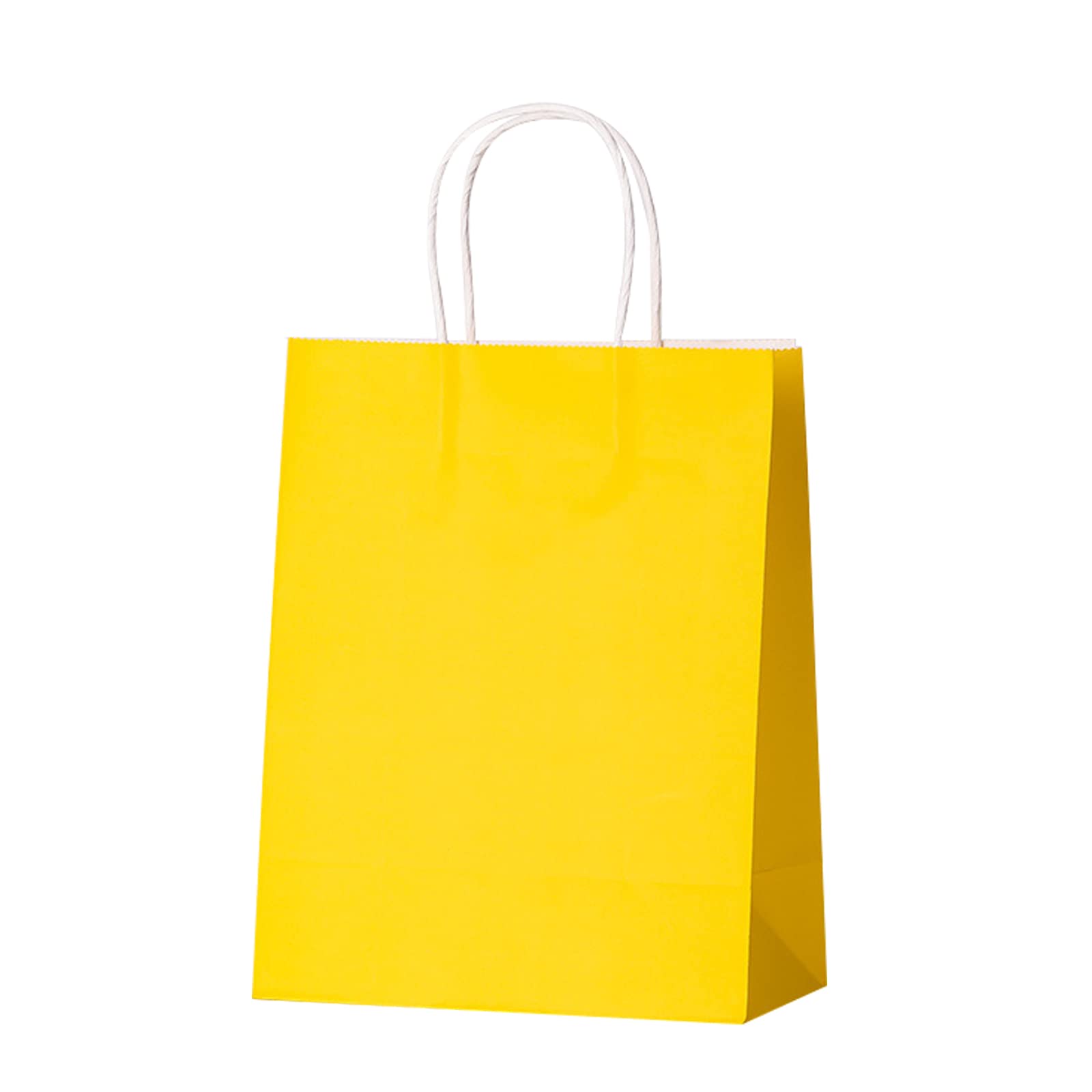 100 Pcs Eco-Friendly Kraft Shopping Bags with Handles - 3.8x4x11in Brown Paper Gift Bags for Christmas, Birthday, Thanksgiving, Halloween, Easter & Mother's Day - Perfect for Kids Parties, Holiday Gifts & Retail Packaging