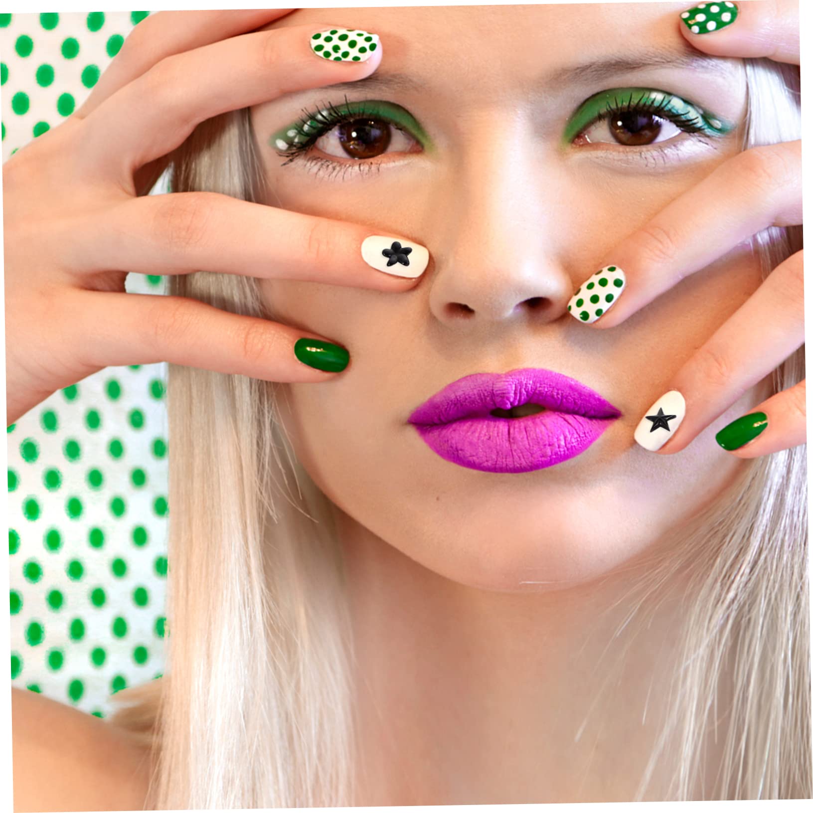 Minkissy Nail Decals - Easy to Apply Nail Stickers for Creative Manicure Designs | DIY Nail Art Decorations for Women | Perfect for Parties, Weddings & Special Occasions
