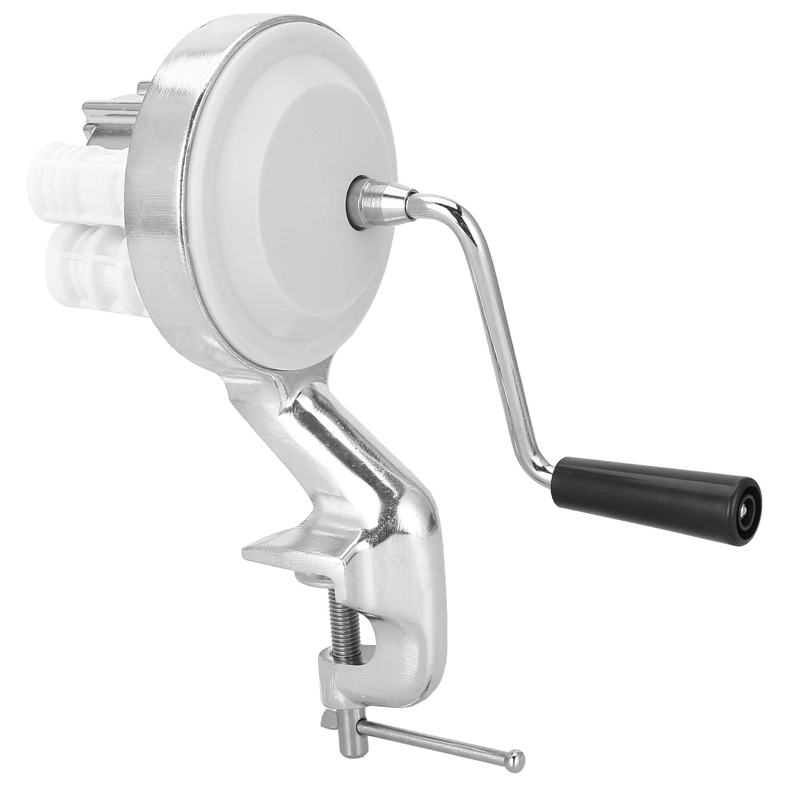 Stainless Steel Manual Pasta Maker Machine - Hand Crank Macaroni & Spaghetti Noodle Press for Kitchen DIY | Lightweight Pasta Press for Homemade Italian Pasta, Ramen & Dumpling Wrappers | Perfect for Home Chefs & Italian Cooking Enthusiasts