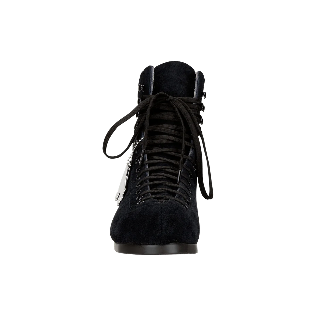 Moxi Lolly Roller Skates - Premium Black Roller Skate Boots for Women | Outdoor Skating, Rink, Fitness & Retro Style