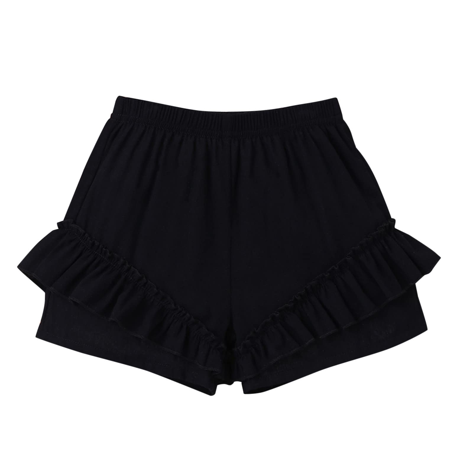 Toddler Girls Boys Casual Shorts - Fashion Ruffle Beach Sweatpants in Jeans for Kids | School Clothes & Summer Outfits | Perfect for Playtime, Beach Trips, and Daily Wear
