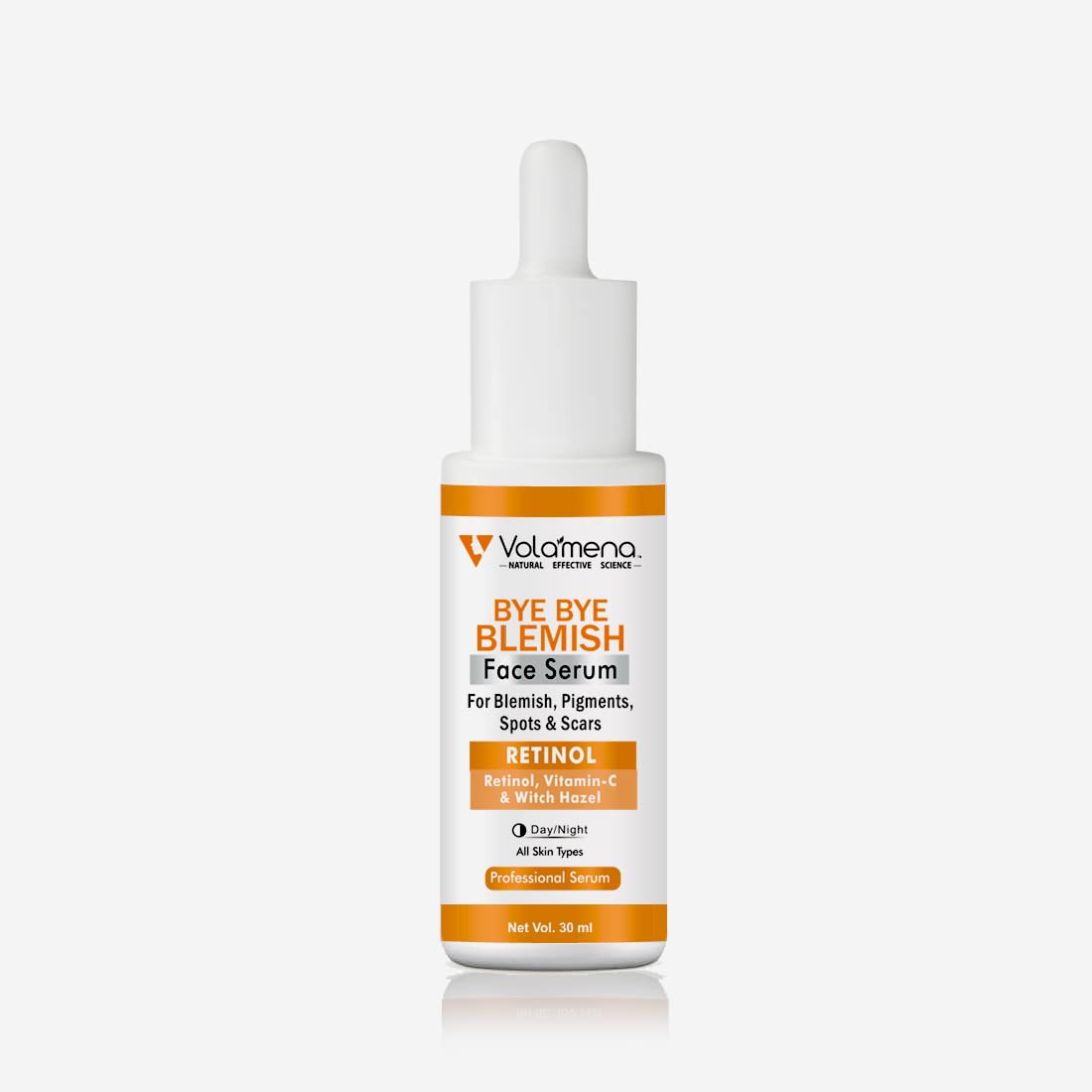 Volamena Bye Bye Blemish Face Serum - Vitamin C Treatment for Pigmentation & Dark Spots, Brightening Facial Care (30ml) | Perfect for Daily Skincare Routine & Evening Skin Repair
