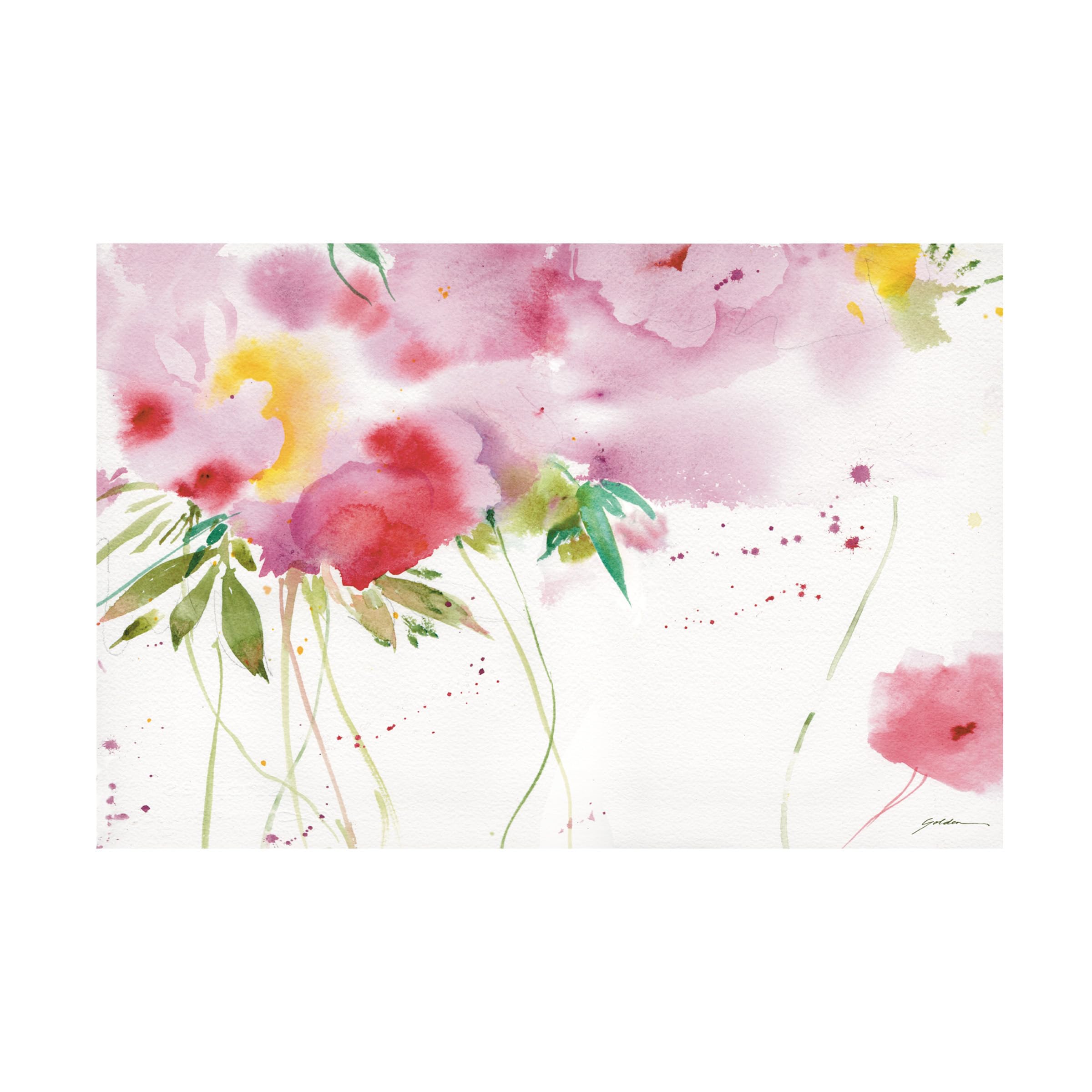 Trademark Fine Art 'Reaching For The Sky' Canvas Wall Art Print by Sheila Golden - Modern Home Decor for Living Room, Bedroom & Office