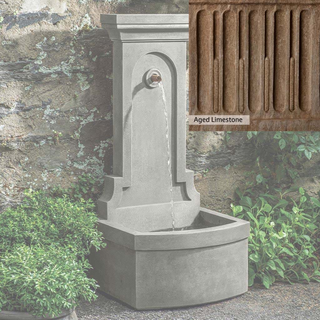 Campania International Loggia Fountain - Outdoor Garden Water Feature for Patio, Yard & Landscaping | Classic Italian Design