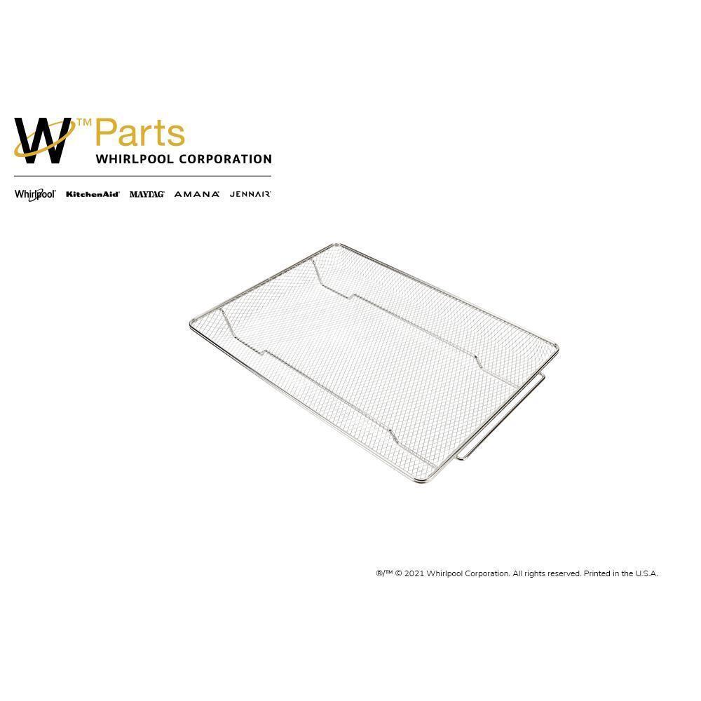 Amana W11548747 Oven Air Fryer Basket - Stainless Steel Replacement Part for Baking & Roasting | Perfect for Crispy Fries, Chicken Wings & Healthy Meals