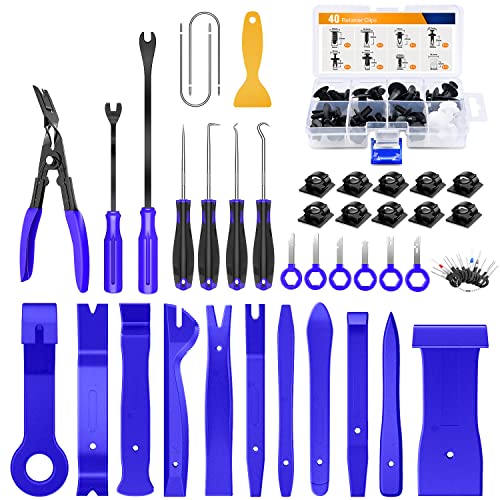 88Pcs Clips Removal Kit Blue
