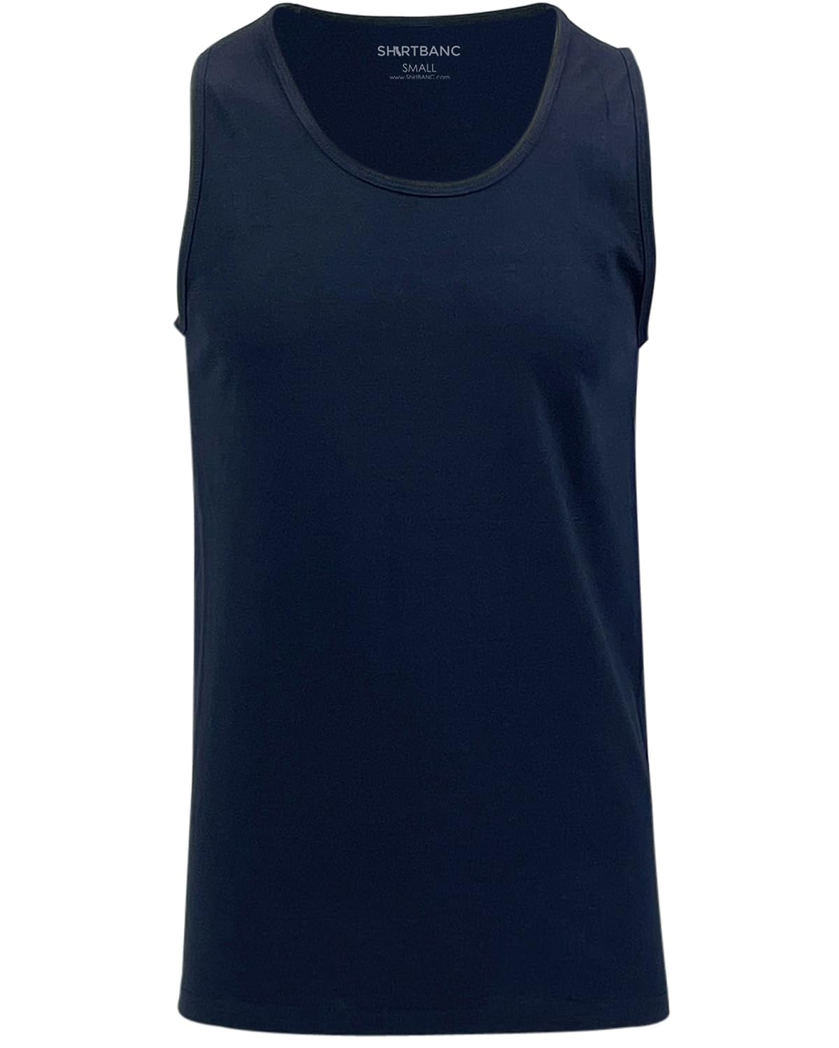 SHIRTBANC Men's Cotton Tank Top - Breathable Workout Shirts for Gym, Running & Beach - Sleeveless Muscle Tee for Summer, Casual Wear & Outdoor Activities
