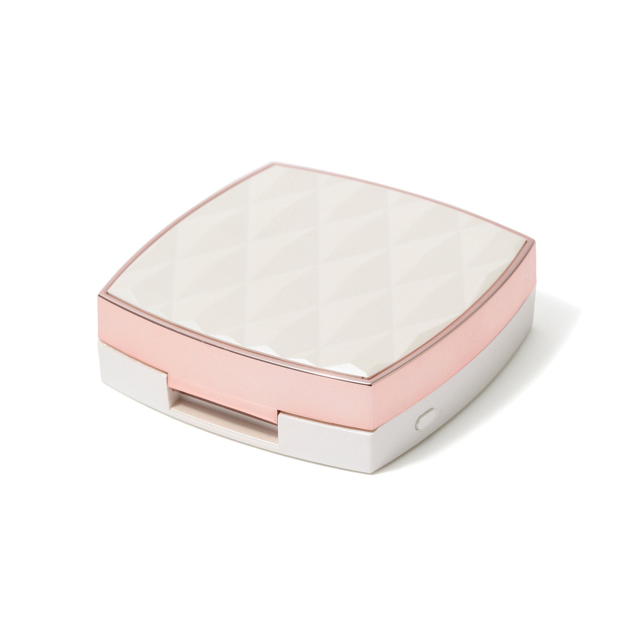 Blanche LED Compact Mirror with Bright Light - Portable Makeup Mirror for Travel, Home, and Vanity - Perfect for Touch-Ups On The Go