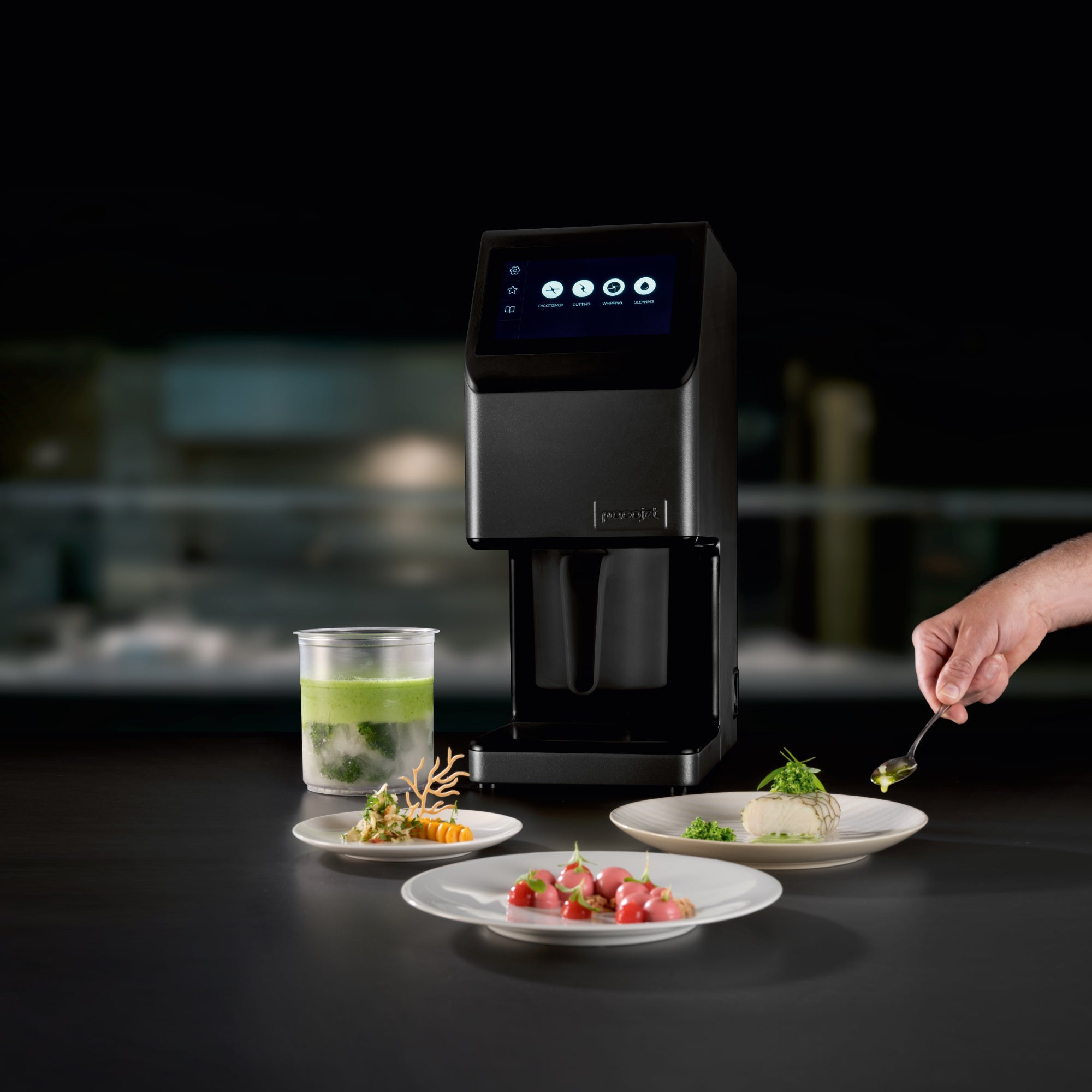 Pacojet 4 Professional Frozen Dessert Maker - High-Performance Ice Cream & Sorbet Machine for Restaurants & Home Use | Perfect for Gourmet Desserts, Smooth Purees & Creative Culinary Creations