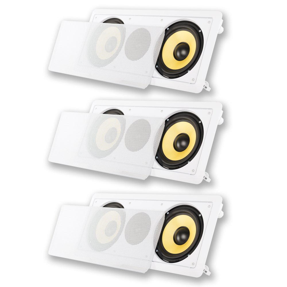 Acoustic Audio HD-6c In-Wall Speakers - 6.5
