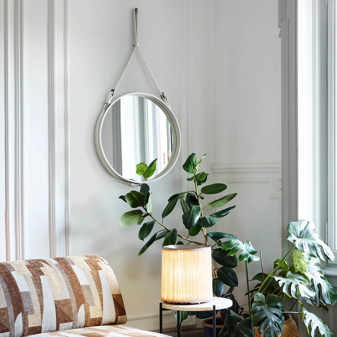 Stylish Circular Wall Mirror - Modern Home Decor for Living Room, Bedroom & Bathroom | Perfect for Vanity, Entryway & Interior Design