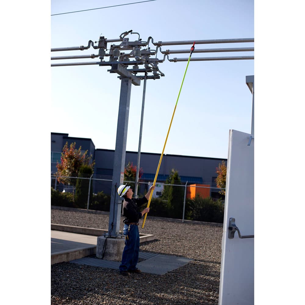 Amprobe 3107749 TIC 410A Hot Stick Attachment - High Voltage Detector with Extended Reach from 33 to 57 Inches - Ideal for Electrical Maintenance and Safety Inspections