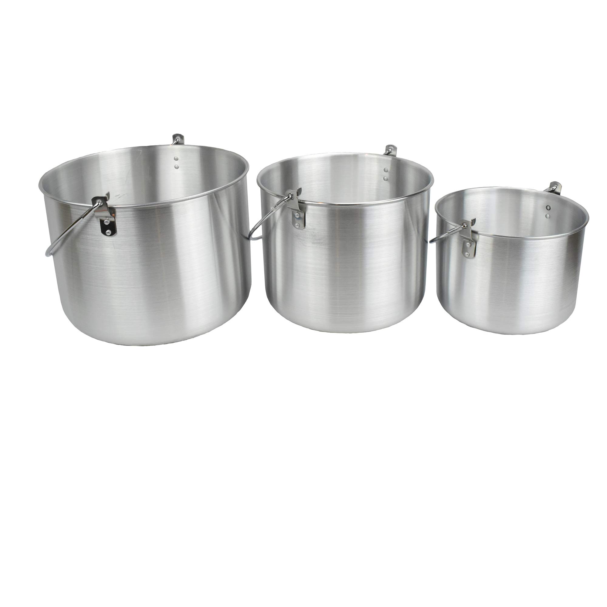 AceCamp® Aluminum Camping Pot with Lid & Handle - Lightweight Cooking Pot for Gas Stoves, Grills & Campfires - Perfect for Backpacking, Hiking & Outdoor Adventures