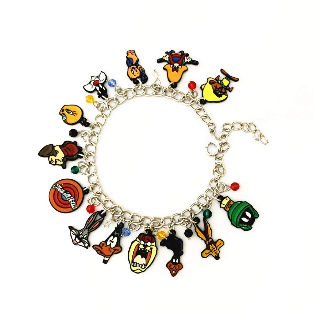 FJCPHAHA Cartoon Charm Bracelet - Trendy Jewelry Gift for Women & Men - Perfect for Birthdays, Anniversaries & Casual Wear