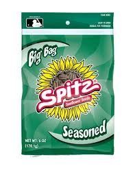 Spitz Seasoned Sunflower Seeds 6oz Resealable Bag (Pack of 36) - Great for Snacking, Road Trips & Sports Events
