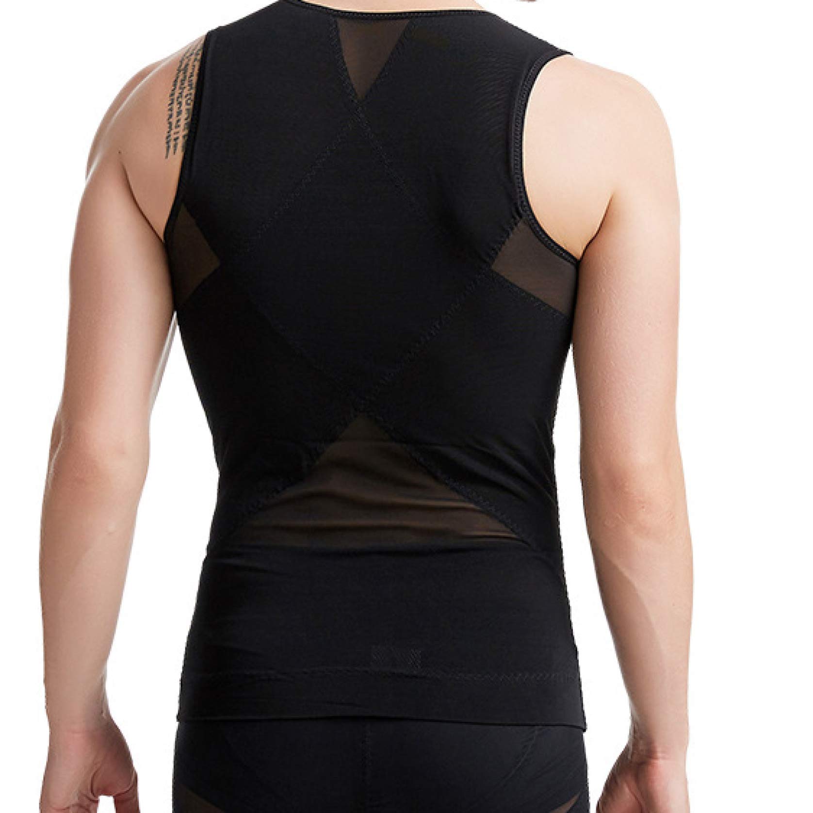 Men's Shapewear Bodysuit - Slimming Girdle Underwear with Butt Lifting Support for Tummy Control & Posture Correction - Perfect for Dance, Workout & Everyday Wear