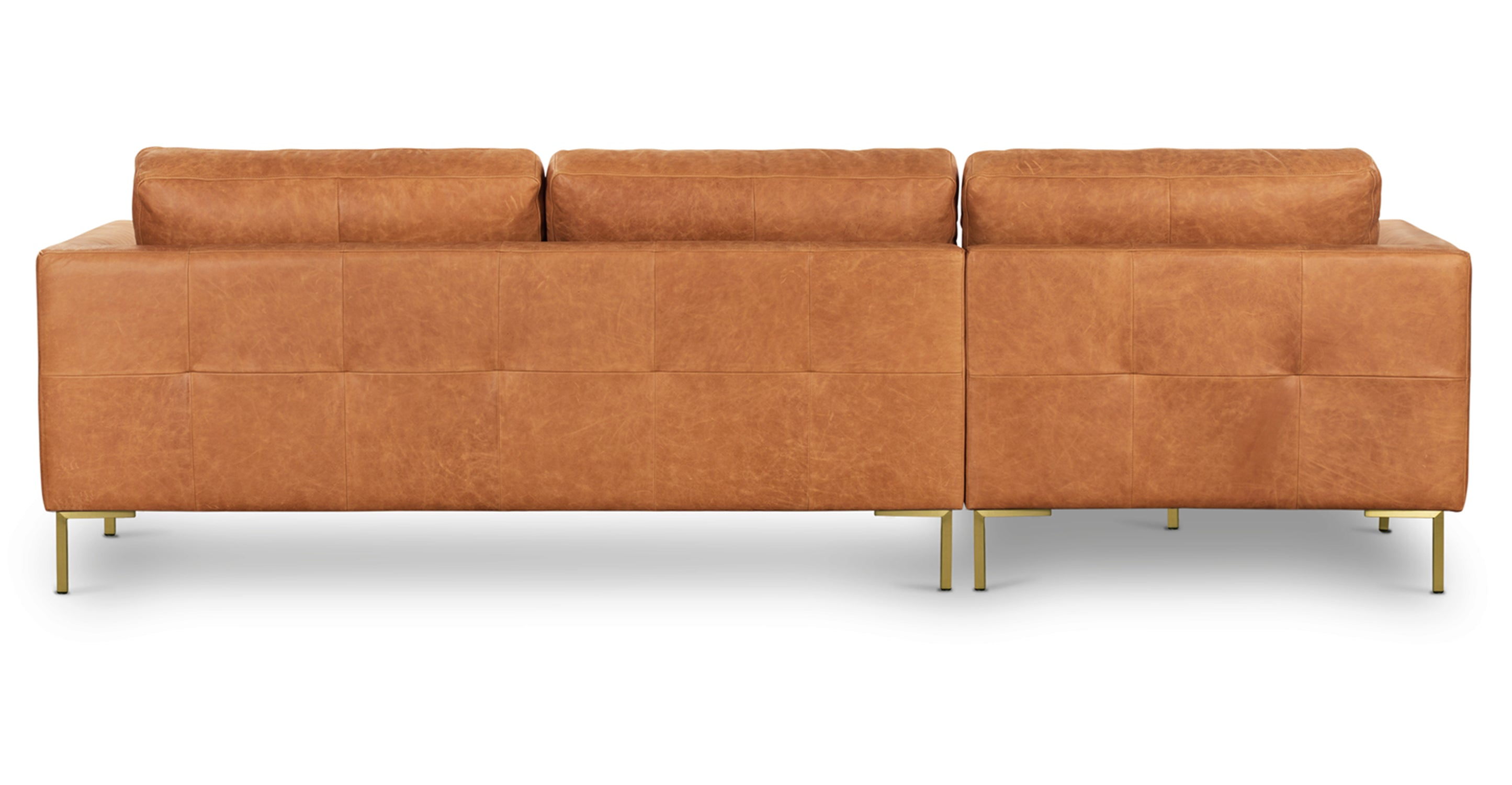 Modern Left Facing Sectional Sofa with Reversible Chaise - Comfortable L-Shaped Couch for Living Room, Family Room & Small Spaces - Perfect for Movie Nights & Relaxing