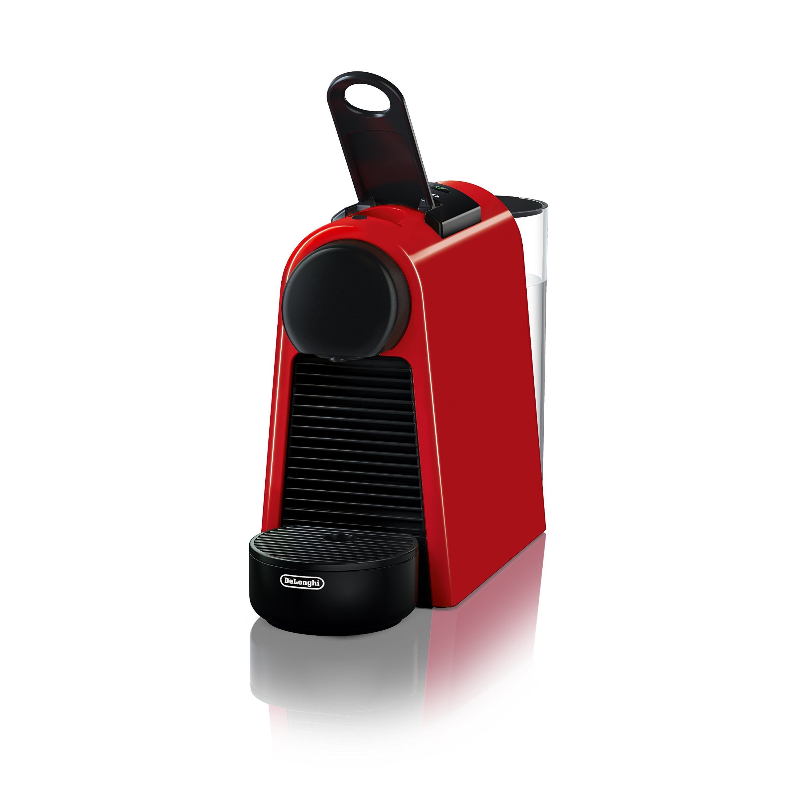 De'Longhi Nespresso Essenza Mini Espresso Machine with Milk Frother - 20.3oz Compact Coffee Maker for Home & Office - Perfect for Espresso & Cappuccino Lovers (Red)