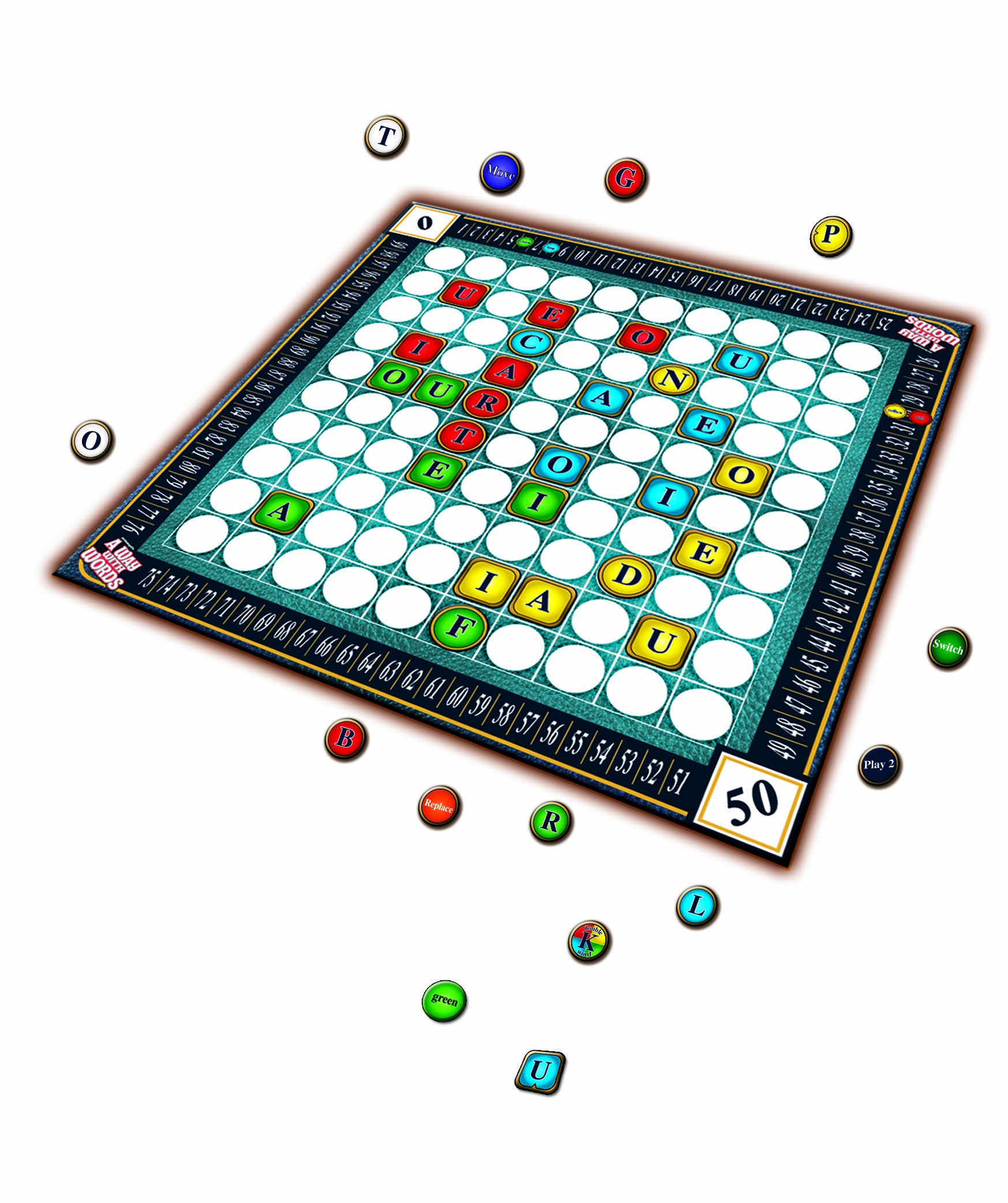 Reverse Word Search Game - Fun & Challenging Word Puzzle for Family Game Night | Brain Teaser for Adults & Kids