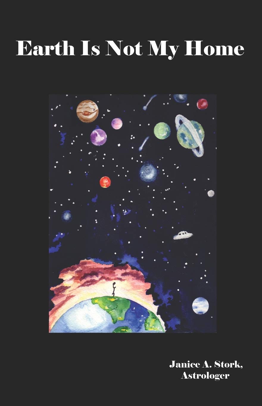 Earth Is Not My Home - Inspirational Wall Art Print for Home & Office Decor - Perfect for Living Rooms, Bedrooms & Workspaces