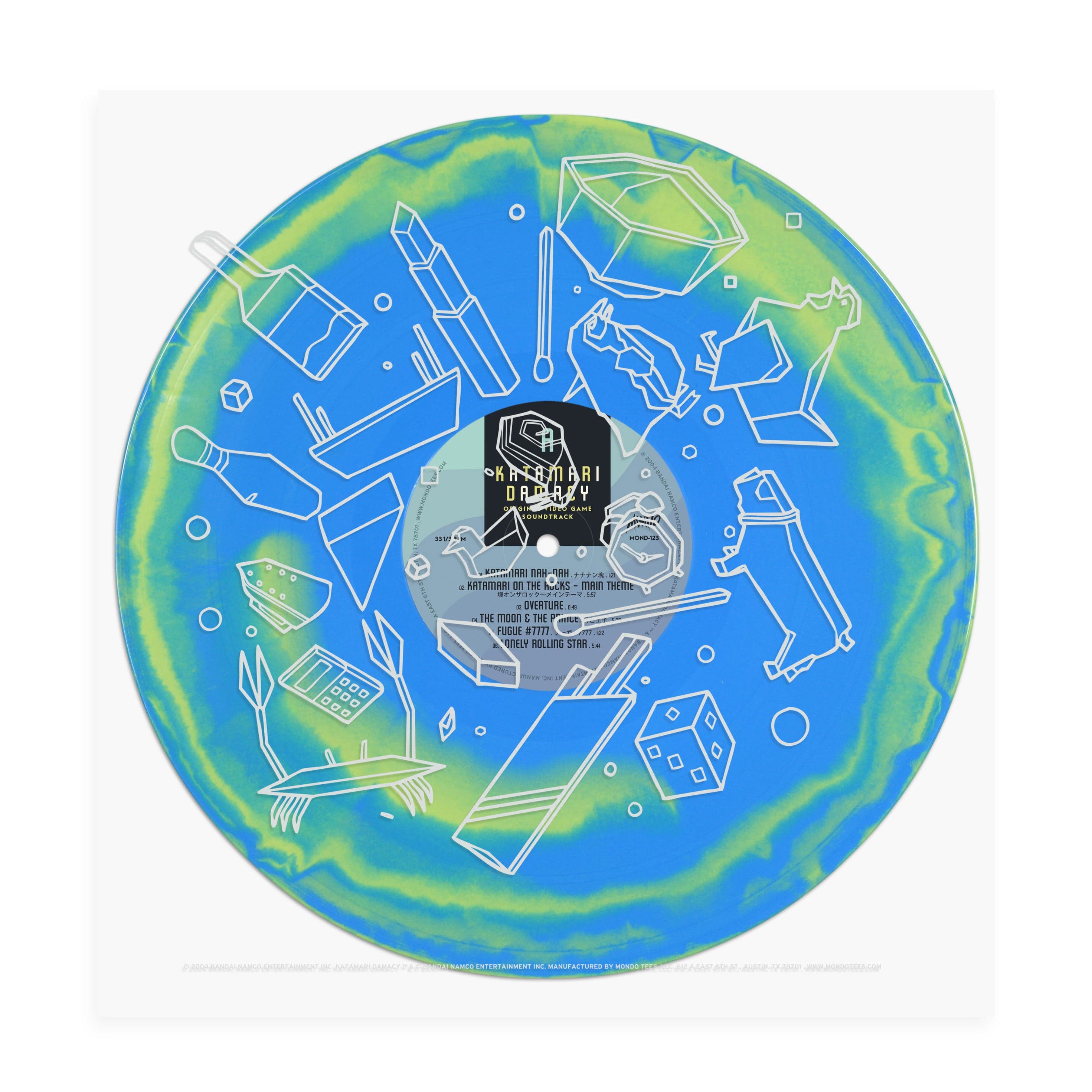 Katamari Damacy Original Video Game Soundtrack 2XLP Vinyl Record - Collector's Edition for Gaming Enthusiasts & Music Lovers - Perfect for Home Decor, Gaming Rooms & Vinyl Collections