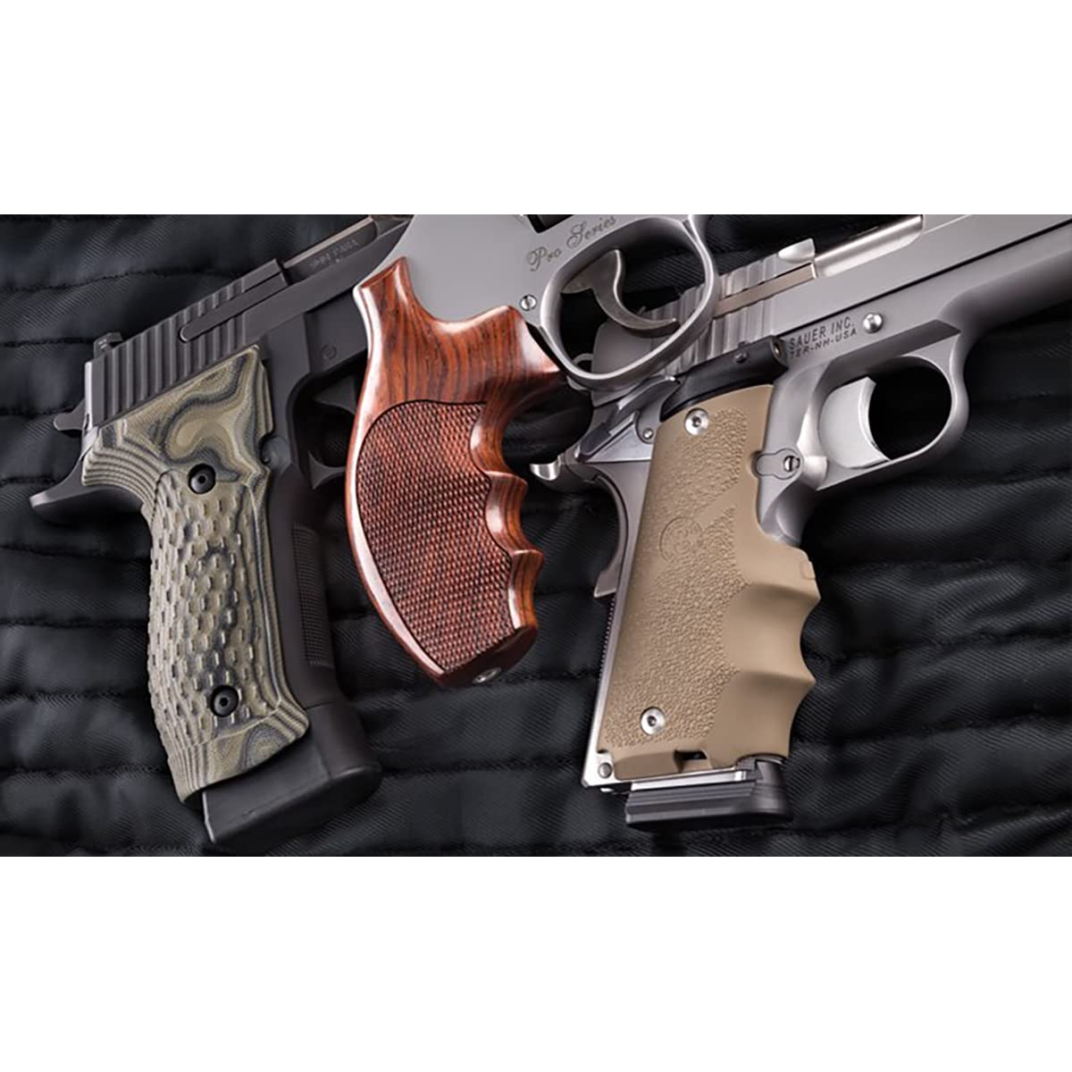 Hogue Colt & 1911 Officer's Grip Screws (4-Pack) - Stainless Steel Finish - Perfect for Gun Maintenance & Customization