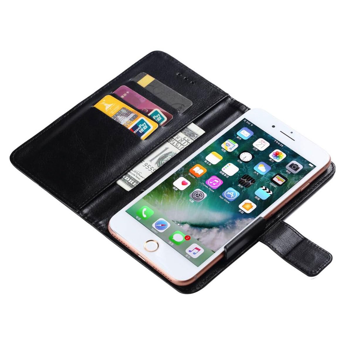 Premium PU Leather Wallet Case for Nokia C2 - Magnetic Flip Cover with Card Slots & Stand for Daily Use