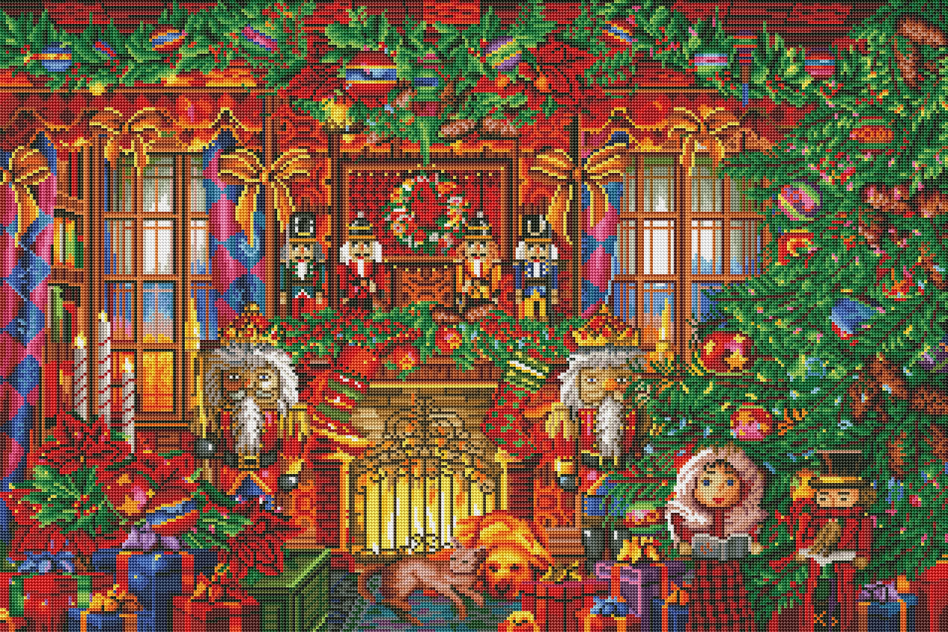 Christmas Home Decor - Festive Holiday Ornaments, Lights & Tree Decorations for Indoor Holiday Decorating