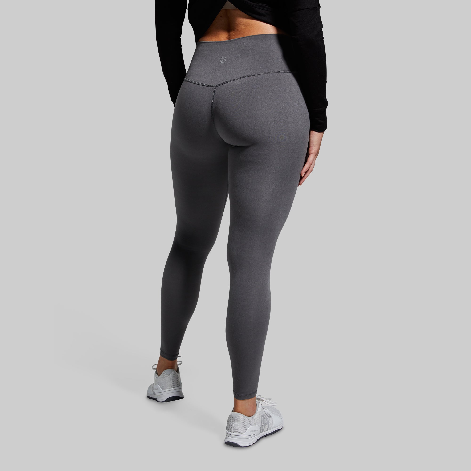 High-Waisted Inspire Legging in Gunmetal - Perfect for Yoga, Running & Workouts | Women's Fitness & Activewear