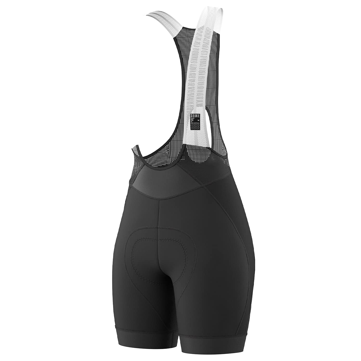 Souke Sports Women's Cycling Bib Shorts - 4D Padded Bike Shorts, Breathable Compression Bicycle Tights for Road & Mountain Biking - Perfect for Training, Racing & Long-Distance Rides