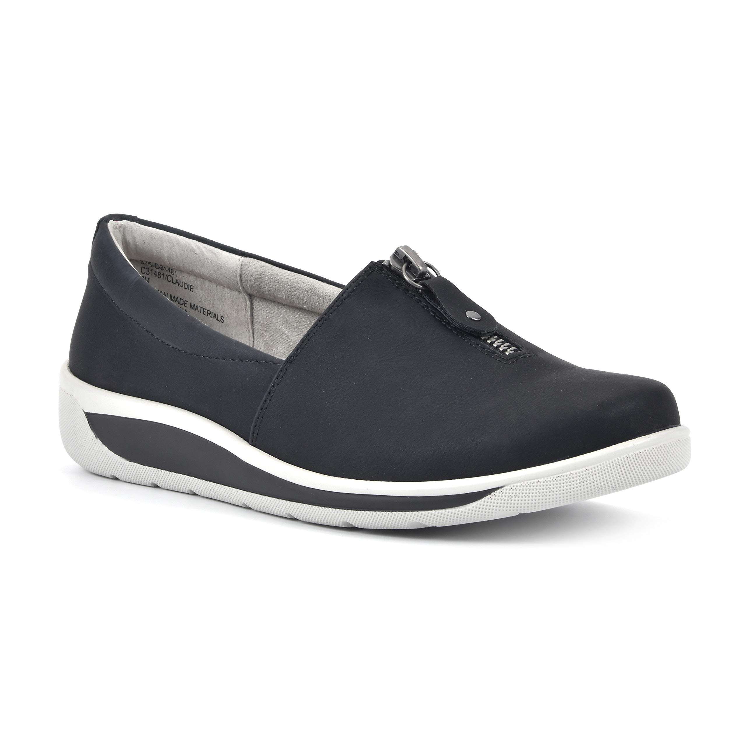 White Mountain Claudie Women's Sneakers - Comfort Flats for Walking & Work