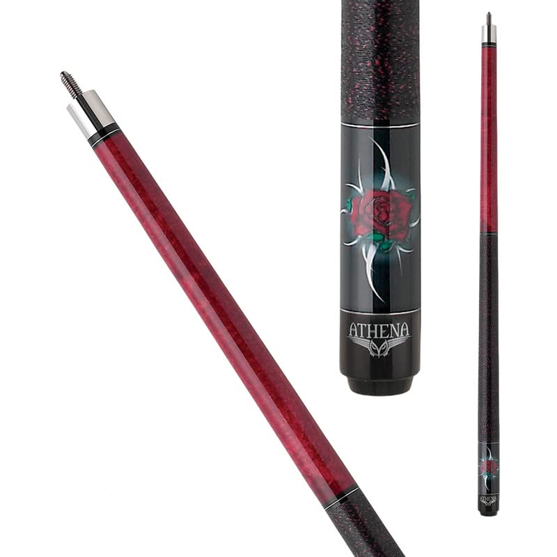 Athena ATH09 One Rose Pool Cue - Premium 58