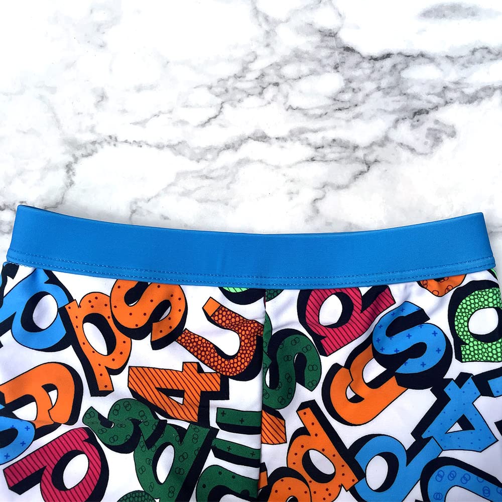 Quick Dry Boys Swim Trunks - Lightweight Beach Board Shorts for Kids, Comfortable Swimwear for Boys - Perfect for Swimming, Surfing, and Summer Activities