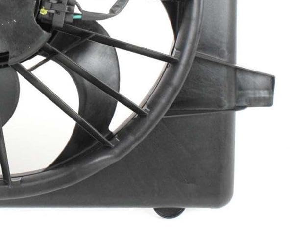 Ford Mustang Radiator & Condenser Fan Replacement - Compatible with FO3115152 | Perfect for Cooling System Repair & Maintenance