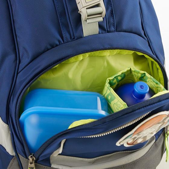 Ergobag Prime School Backpack - AtmosBear Galaxy Edition | Lightweight & Durable Kids Bookbag for School, Travel & Daily Use