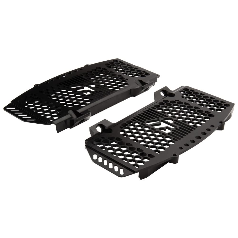 Premium Tusk Billet Aluminum Radiator Guards - Black - Fits KTM 300 XC-W/XC (2019-2025) & Husqvarna TE/TX 300 (2019-2025) - Dirt Bike Protection for Off-Road & Trail Riding