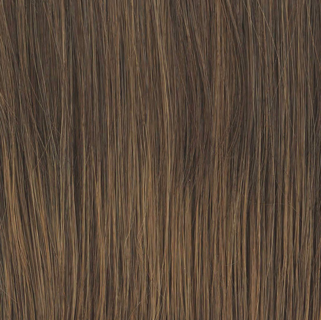 Raquel Welch Always Long Layered Comfort Cap Wig - Average Size, RL6/28 Dark Chocolate Brown Synthetic Hair - Perfect for Daily Wear, Cosplay & Special Occasions