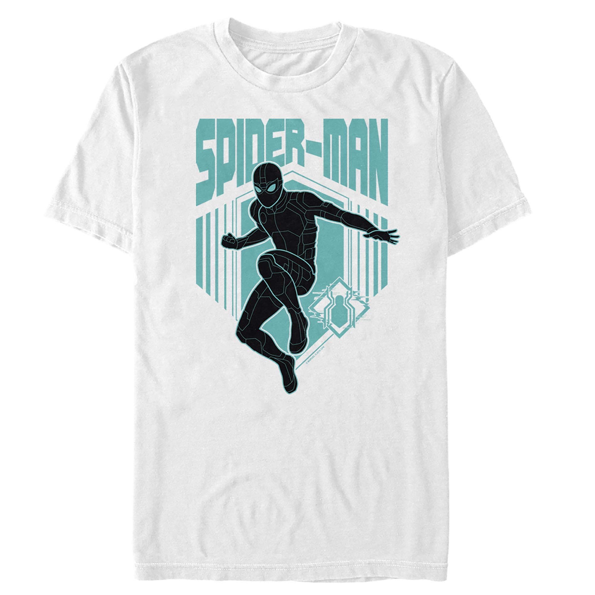 Marvel Men's Spider-Man: Far from Home Shadow Streak Graphic T-Shirt | Superhero Movie Merchandise | Casual Wear & Cosplay